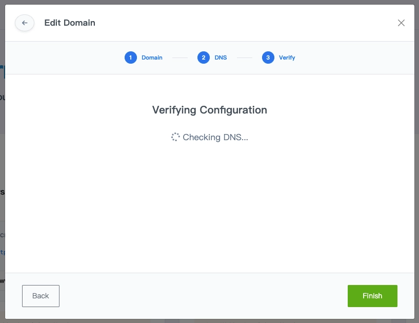 Step 3: Verifying configuration