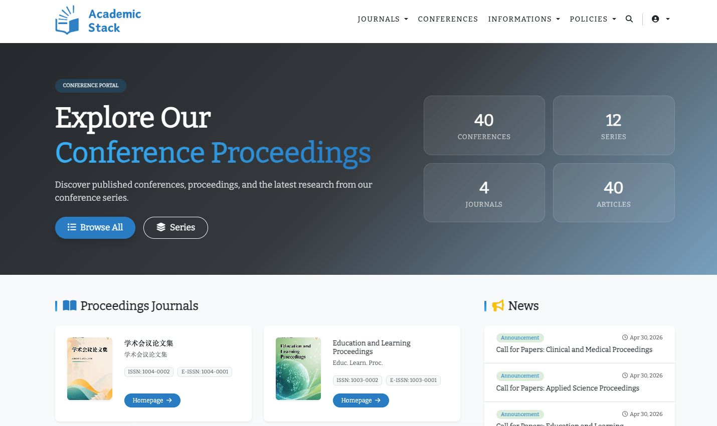 Conference Portal